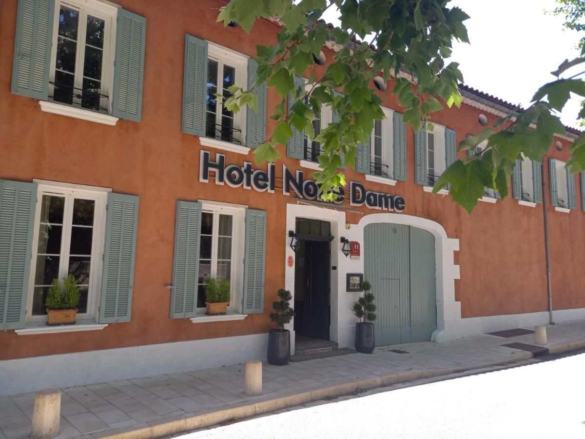 Hotel Restaurant Notre Dame Collobrières Exterior foto